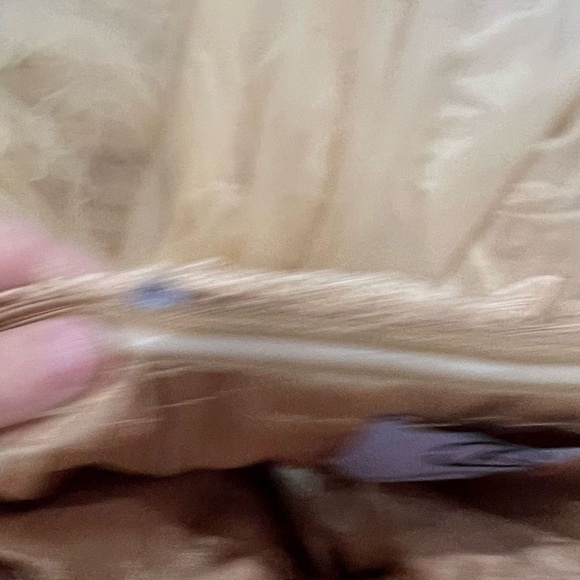 JS Collections Ethereal Champagne Floral Lace Tulle‎ Strapless Dress - Picture 6 of 11